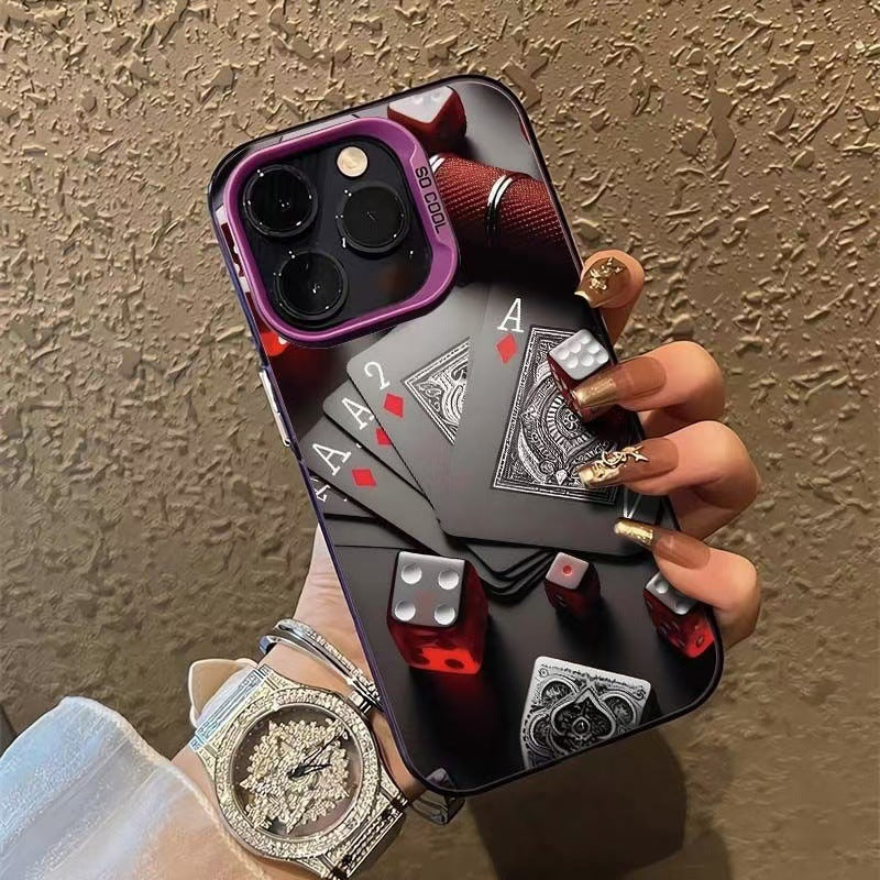 Card Dice 16 Phone Case Creative Card Dice 16 Phone Case Creative